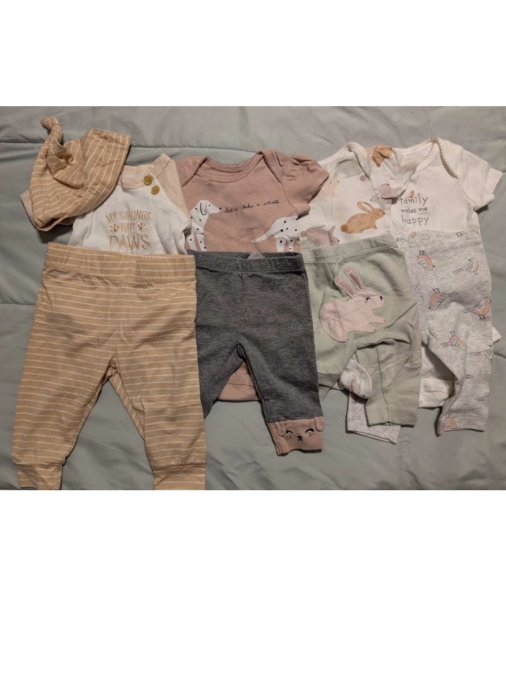 Girls' One-Piece and Pants Set